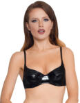 Black Level Vinyl Bra 2820129 Black 80B