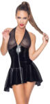 Black Level Vinyl Dress Net 2850745 Black L