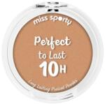 Miss Sporty Pudră compactă pentru față - Miss Sporty Perfect To Last 10H Long Lasting Pressed Powder 050 - Transparent