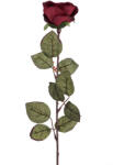 4-Home Floare artificială Trandafir mare, 72 cm, vișiniu