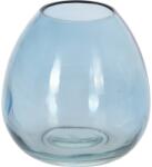 4-Home Vază din sticlă Adda, albastru deschis, 11 x10, 5 cm