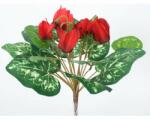 4-Home Floare artificială Ciclamă, roșu