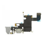 Apple iPhone 6 6G (4, 7") fekete töltéscsatlakozó jack csatlakozóval + flexkábellel - gsmlive