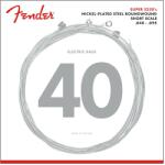 Fender 735250402 - Super 5250 Bass Strings Set Nickel-Plated Steel Roundwound Short Scale 5250XL . 040-. 095 Gauges - FEN048