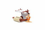 Simba Toys Jada Set Masinuta Metalica Flintmobilul Scara 1: 32 Si Figurina Fred Flintstone (253253002) - ejuniorul Figurina
