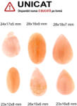  Cabochon Morganit Natural - Picatura - Oval - 23-28 x 12-18 x 5-9 mm - 1 Buc
