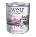 Wolf of Wilderness Wolf of Wilderness Little 6 x 800 g - Wild Hills Junior Rață & vițel