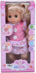 Magic Toys Kelly baba virágos ruhában 36 cm