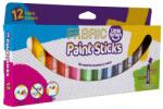 Little Brian Set batoane de colorat Little Brian pentru tesaturi, 12 culori clasice