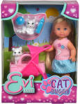 Simba Toys Évi Love baba cica babakocsival
