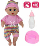 Magic Toys Baba sapiban kiegészítőkkel és hanggal 30 cm (MKO535394)