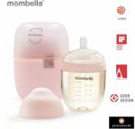 Mombella Biberon Anticolici Mombella Breast-Like, 210ml, Tetina M flux mediu, PPSU, Old Roze (8143)