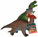 UP Int'l - Set 2 figurine dinozauri din cauciuc, T-Rex verde si Tsintaosaurus, 34 cm (UP26697TT) Figurina