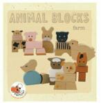 Egmont Toys - Animale din cuburi de lemn (5420023041609)