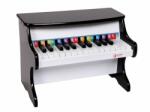 Classic World Pian din lemn pentru copii - negru Classic World (CW2817) Instrument muzical de jucarie