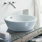 Duravit STARCK 1 53 cm-es ráültethető mosdó csaplyuk nélkül, 04475300001 (04475300001)