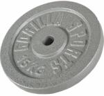 Gorilla Sports Öntöttvas teherlemez ezüst 15 kg (100538-00002-0020) Súlytárcsa