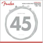 Fender 738250456 - 8250 Bass Strings Set Nickel Plated Steel Taper Wound Long Scale 8250-5M . 045-. 130 Gauges - FEN047