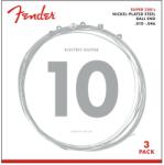 Fender 730250310 - Super 250R NPS Ball End Strings Set (. 010-. 046 Gauges) 3-Pack - FEN014