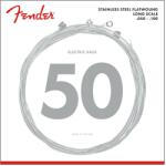 Fender 739050405 - Stainless 9050's Bass Strings Set Stainless Steel Flatwound 9050ML . 050-. 100 Gauges - FEN050