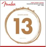 Fender 730860408 - 860M Phosphor Bronze Dura-ToneŽ Coated 13-56 Set - FEN072