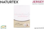 Naturtex fehér Jersey gumis lepedő 80-100x200 cm