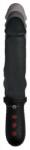 Master Series Erős toló vibrátor, fekete