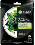 Garnier Masca servetel Pure Charcoal cu alge negre pentru purificare Garnier Masca de fata