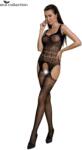 Eco Passion Catsuit Suspender, fekete