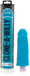 Clone-A-Willy kék szett, Glow in the Dark