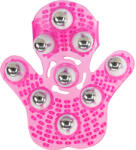 PowerBullet Masszázskesztyű PowerBullet - Roller Balls, rózsaszín