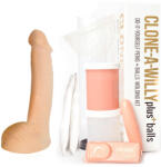 Clone-A-Willy szett herével, nude