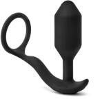 b-Vibe Vibráló análdugó péniszgyűrűvel B-Vibe - Snug & Tug M