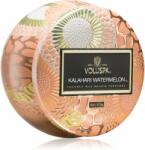 Voluspa Japonica Kalahari Watermelon illatgyertya alumínium dobozban 113 g