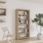 vidaXL Bibliotecă cu 6 rafturi, 80x30x170 cm, lemn masiv de acacia (345083) Biblioteca