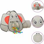 vidaXL Cort de joacă elefant pentru copii, gri, 174x86x101 cm (93678)