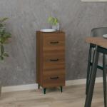 vidaXL Servantă, stejar maro, 34, 5x34x90 cm, lemn compozit (817413) Comoda