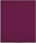 vidaXL Cearșaf de pat cu elastic, bordo, 140x200 cm, bumbac (136254) - vidaxl