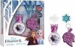 Disney Princess Disney Frozen II SET: edt 30ml + Sponky do vlasov + Kulcstartó női parfüm