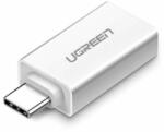 UGREEN Adaptor Ugreen US173 USB Type-C(T) to USB 3.0(M) alb (30155)