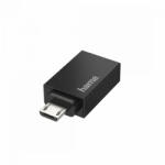 Hama USB - OTG adapter - microUSB dugó, USB-A aljzat (200307) (200307)
