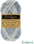 Scheepjes Softfun Aquarel 802 Riverscape - kék-fehér fonal