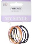 Titania Rugalmas hajgumi 4, 5 cm, 8 db, többszínű - Titania 8 db