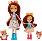 Mattel Enchantimals: Testvérbabák állatkákkal - Felicity és Feana Fox (HCF81)