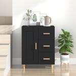 vidaXL Servantă, negru, 69, 5x34x90 cm, lemn prelucrat (812223) Comoda