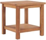 vidaXL Măsuță de cafea, 45 x 45 x 45 cm, lemn masiv de tec (48979) Masa de cafea