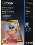 Epson Fényes fotópapír 13x18 Fotópapír, média - Nyomtatópapír 0, 05K , fényes, eredeti (C13S042545) - printershop