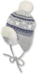 Sterntaler Зимна бебешка шапка с помпон Sterntaler - 41 cm, 4-5 месеца (4701730-542) - ozone
