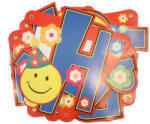 Mezőfi Team Kft Happy birthday - fűzér -smiley