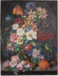 Clayre & Eef Tablou canvas iuta Flowers 55x3x73 cm (50633)